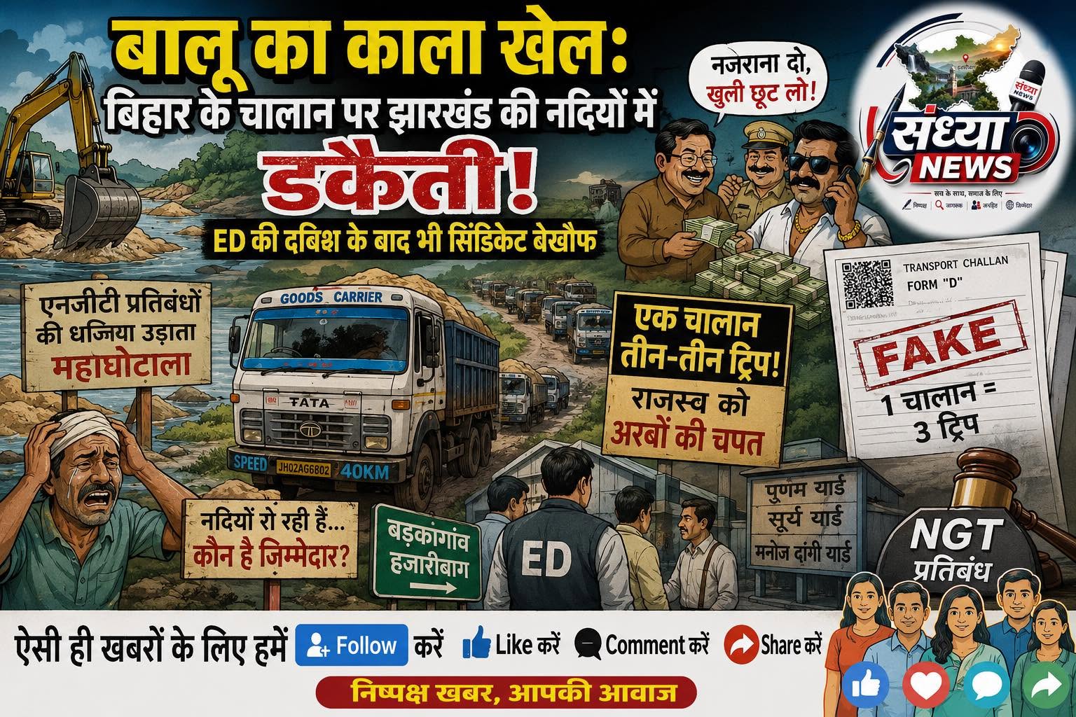 बालू का काला खेल