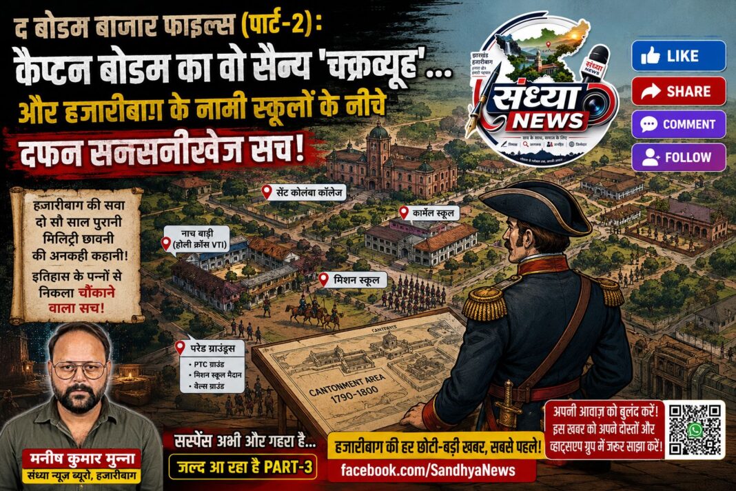 द बोडम बाजार फाइल्स (पार्ट-2): कैप्टन बोडम का वो सैन्य 'चक्रव्यूह'... और हजारीबाग के नामी स्कूलों के नीचे दफन सनसनीखेज सच!