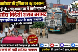 अवैध विदेशी शराब बरामद